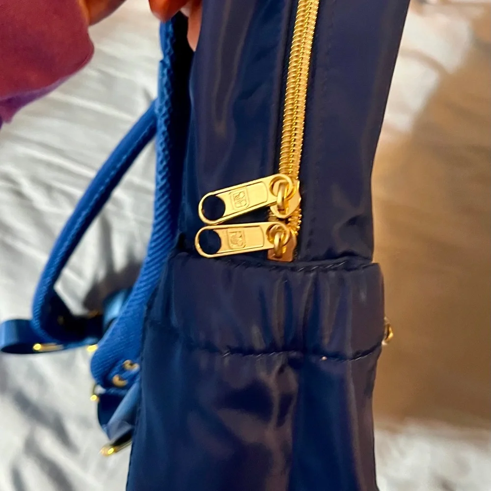 Walt Disney World Four Park Icons Blue Full Size Backpack New with tag